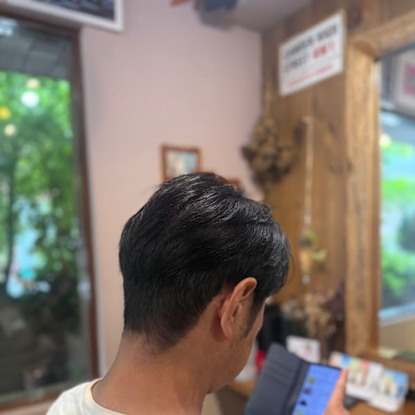 メンズセンターパート【代々木上原】|Camden Town代々木上原