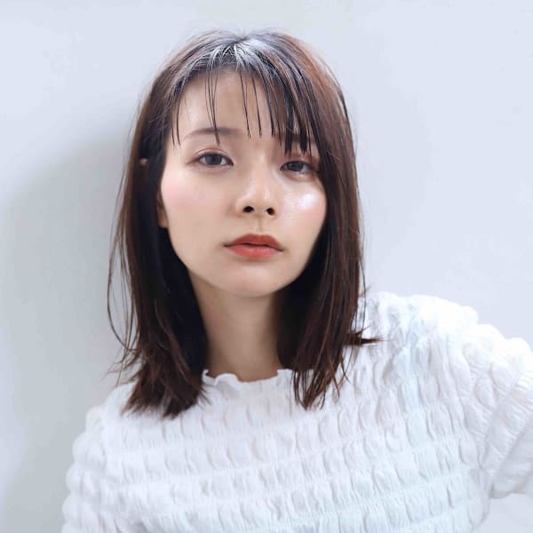 シースルーバングミディ|LUMIE 中野島