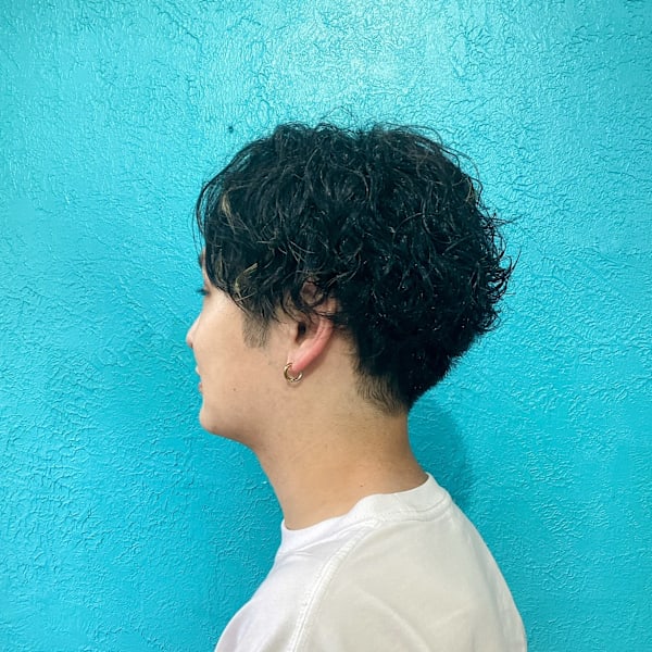 ツイストスパイラルパーマ|のあともあ