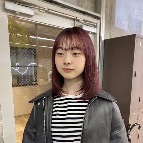 チェリーレッドカラー