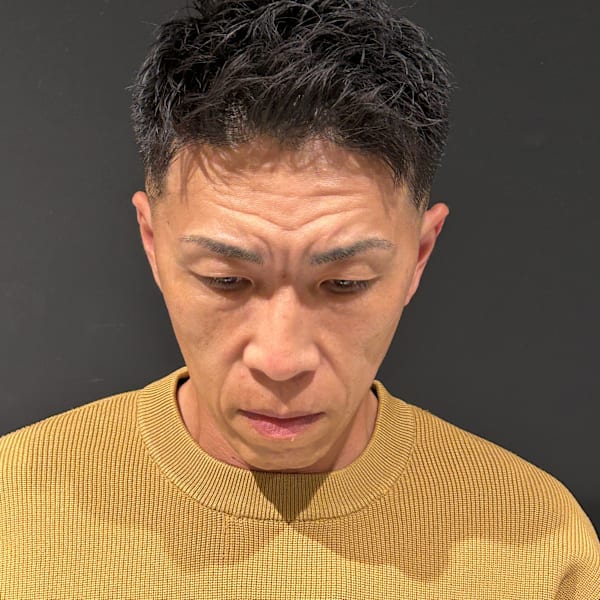 アップバングショート