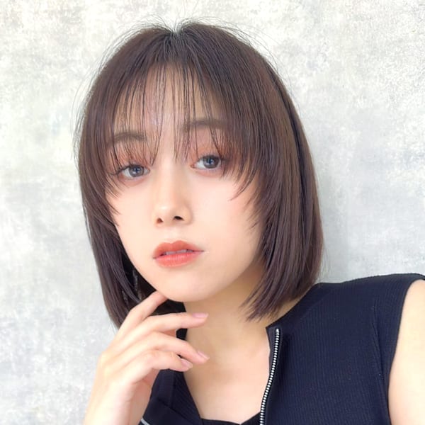 【La fith】切りっぱなしボブ×レイヤー
