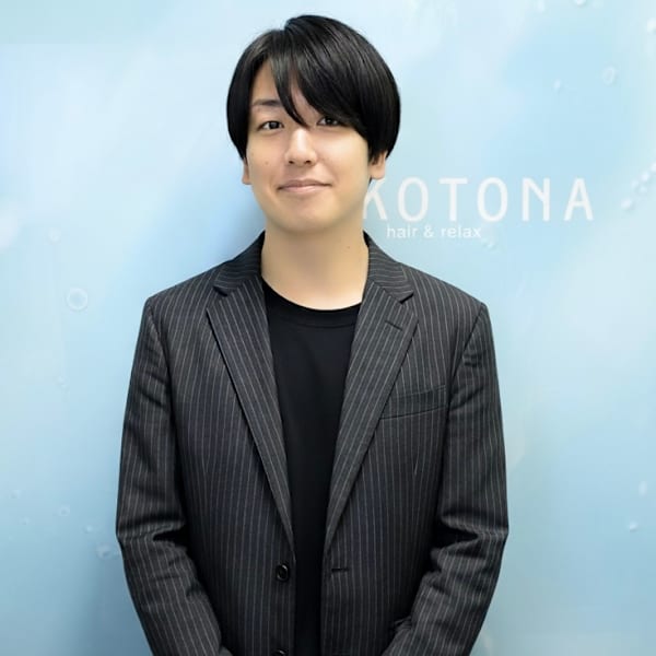 コトナ 越谷店【コトナコシガヤテン】のスタッフ紹介。【プロデューサー】小川 良介 /ショート・メンズ得意　