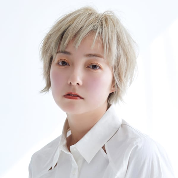 【La fith】ハンサムショート×ハイトーンカラー