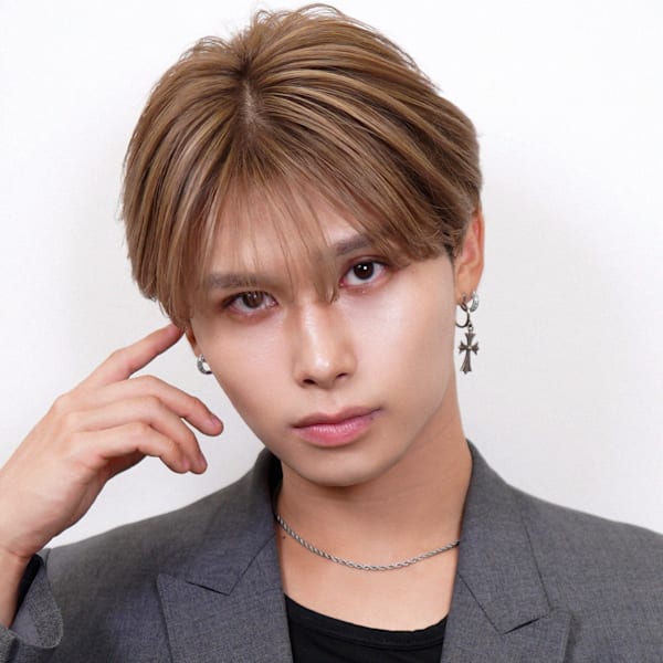 【La fith】メンズカット×ラウンドマッシュ×ブリーチ|La fith hair santie 広島駅前店