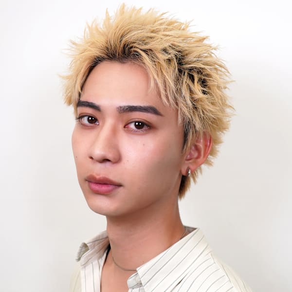 【La fith】メンズカット×スパイキーショート|La fith hair santie 広島駅前店