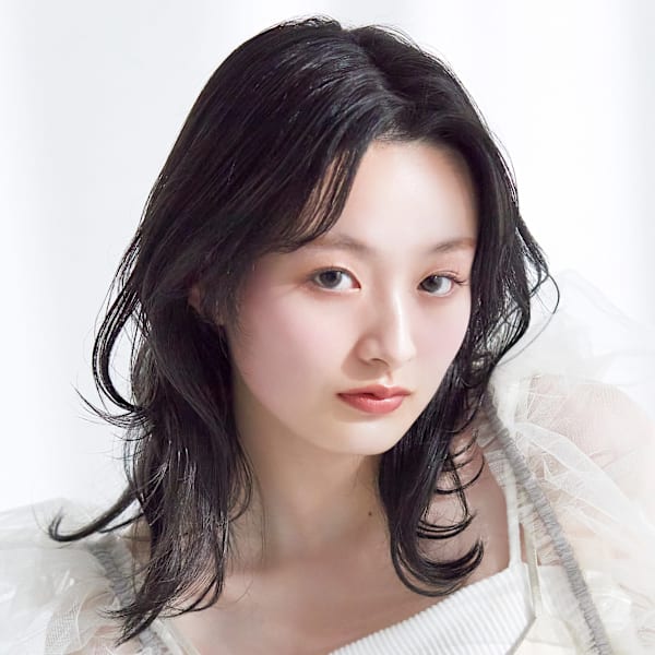 【La fith】暗髪カラー×センターパート