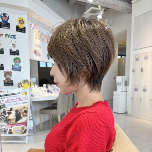 大人可愛い30代40代50代貴田博彦ショート 49|WiLL 野田阪神店