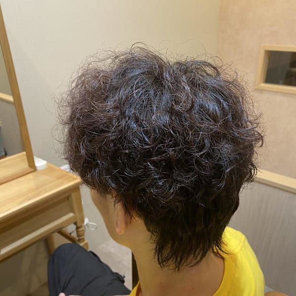 スパイラルパーマ