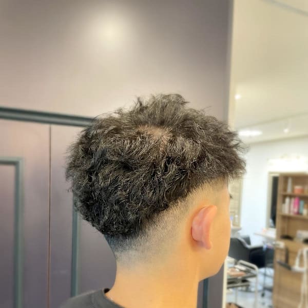 フェードツイストパーマ