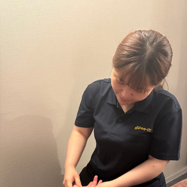 本格 もみほぐし専門店 Goo-it! 新横浜北口店【ホンカク モミホグシセンモンテン グイット シンヨコハマキタグチテン】のスタッフ紹介。ナカウチ