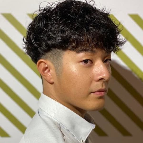 ビジネス爽やかツイストスパイラルパーマ|BARBER-BAR 四谷店