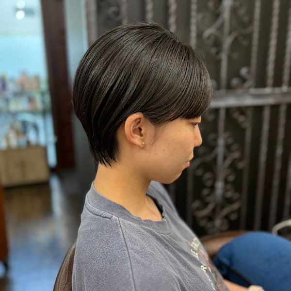 マッシュショート くびれショート 似合わせショート|美容室PAUL西葛西店