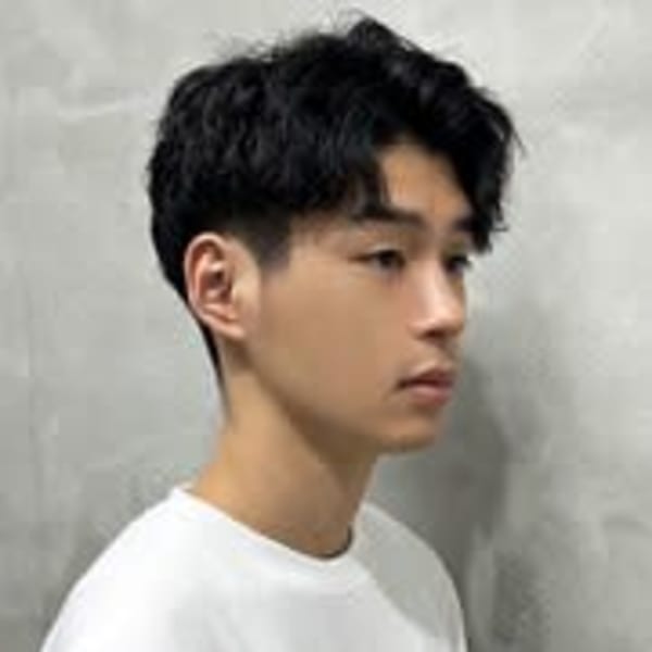 アップバングのスパイラルパーマ|uchla 池袋 by rcid