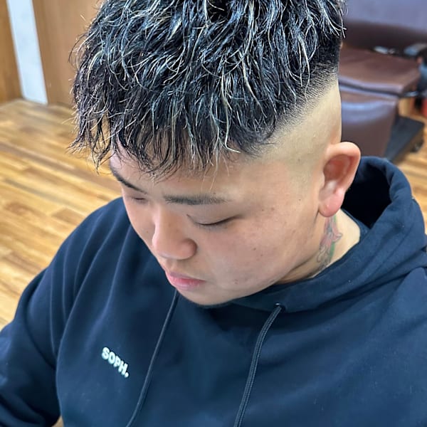 ツイスパフェードハイライト