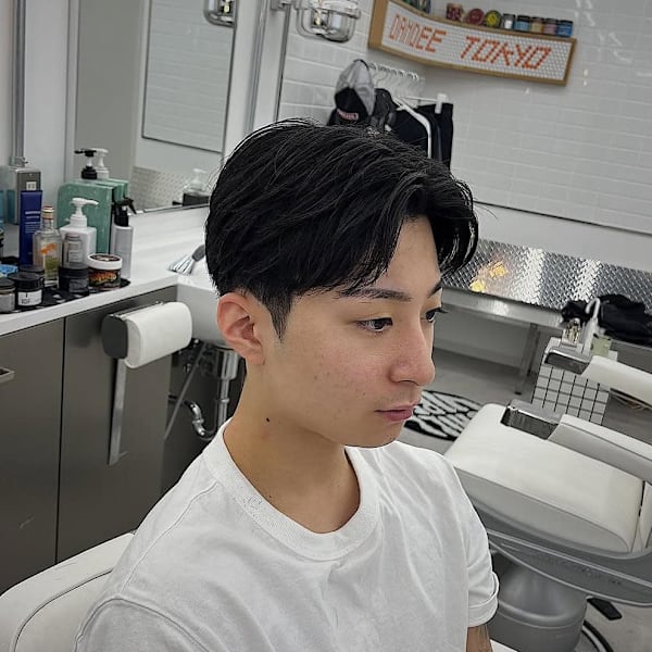 ナチュラルセンターパート