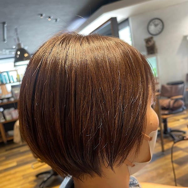 軽やかなショートスタイル|SANKARI 船木店