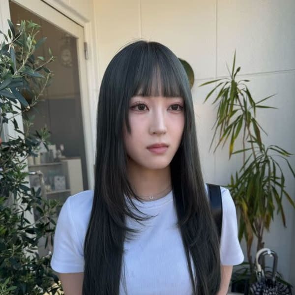 【るん】透明感◎オリーブカラー 赤み消しカラー グレージュ