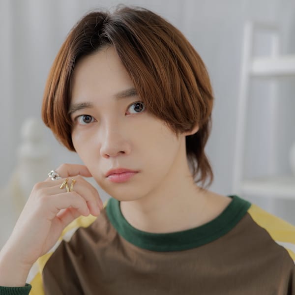 センターパートウルフマッシュショート　リバースセンターパート|mod's hair【モッズヘア】越谷/越谷西口店