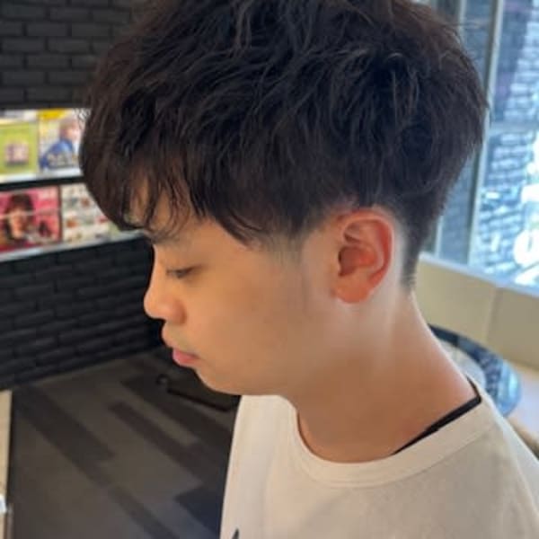 くせ毛風パーマ|Hair&color le jardin 葛西店