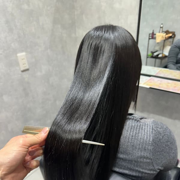 縮毛矯正【髪質改善/酸性ストレート/髪質改善トリートメント】