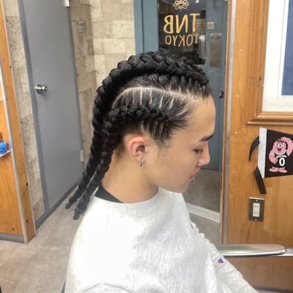 4本エクステコーンロウ