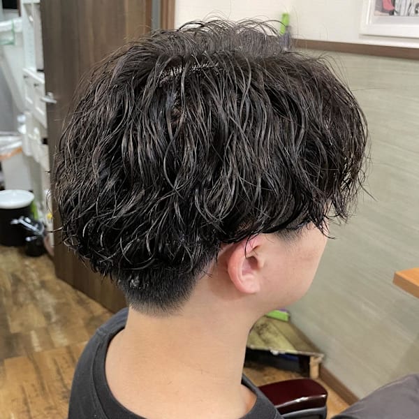 メンズのツイストパーマ【飯田淳平】Re:ta Hair