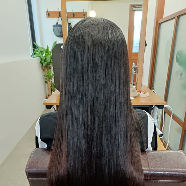 艶髪×ストレート