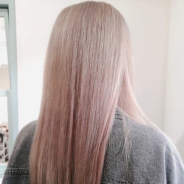 ブリーチあり◎ピンクベージュ