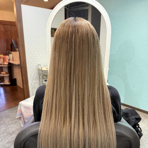 1カ月後のヘアスタイルも綺麗に