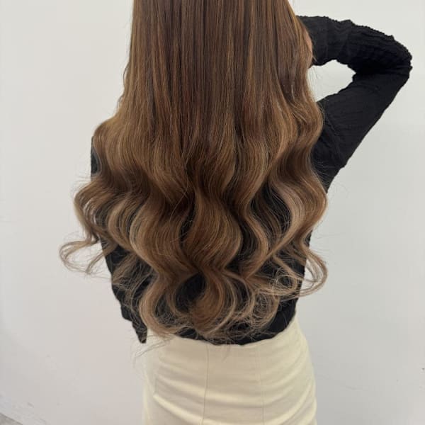 黒髪からイメチェン!ブラウン×インナーベージュ!