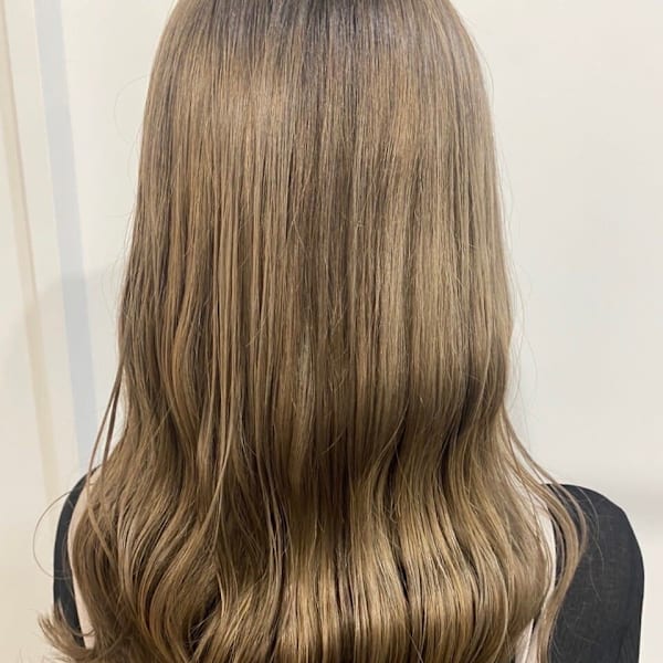 髪質改善水素カラー/ゴールドベージュ