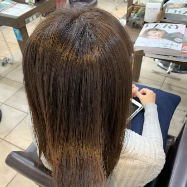 うる艶ストレート