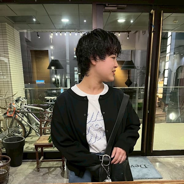 ショート　パーマ