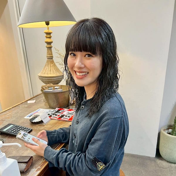 パーマヘア　ワイドバング