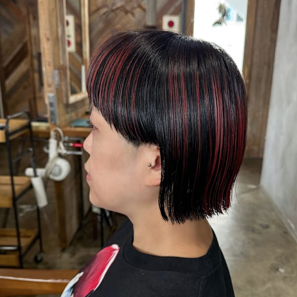 ブラックハイライトボブ