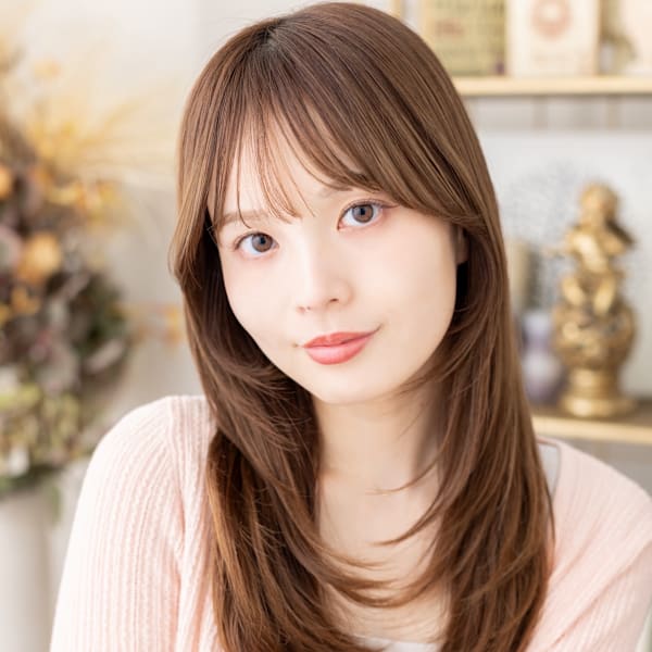 こなれシャギーカットツヤ感レイヤーロング プレイングカラー|COVER HAIR & SPA bliss【カバーヘア アンド スパ ブリス】浦和/浦和西口店