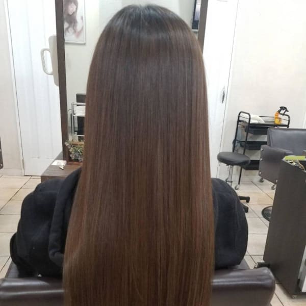 ウル艶ストレートロング