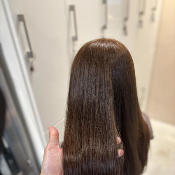 ベージュレイヤースタイル