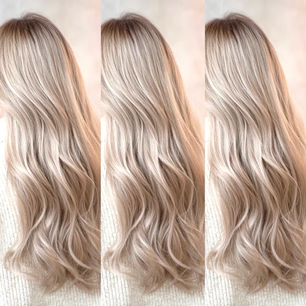 ホワイトグレージュ、ハイプラチナブロンド