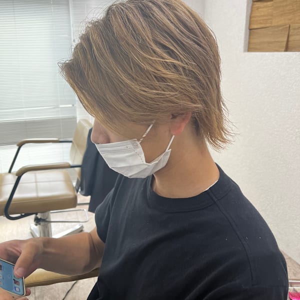 メンズミルクティーカラー|agir hair 所沢 【アジールヘア】 所沢プロペ通り店