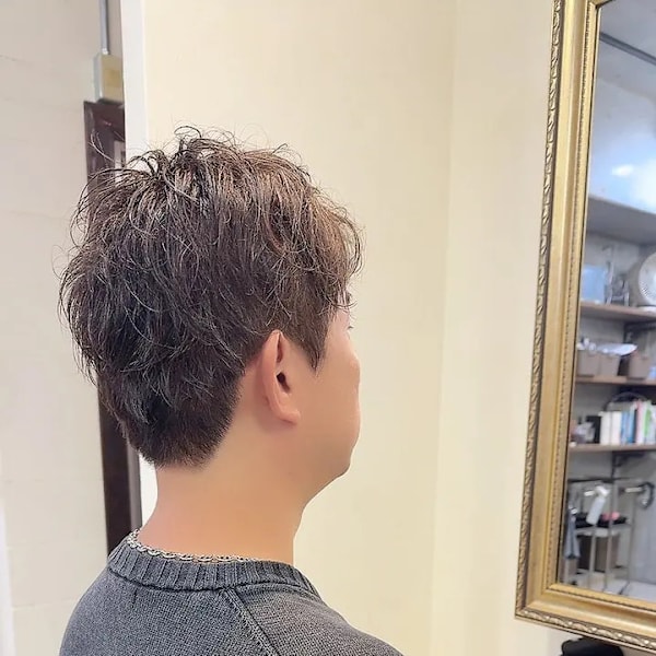 ニュアンスパーマ　ファザーパーマ