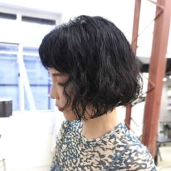 【BOW style】ボブ×パーマ