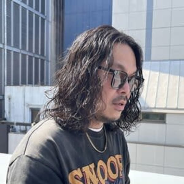 BOW style】メンズロングパーマ