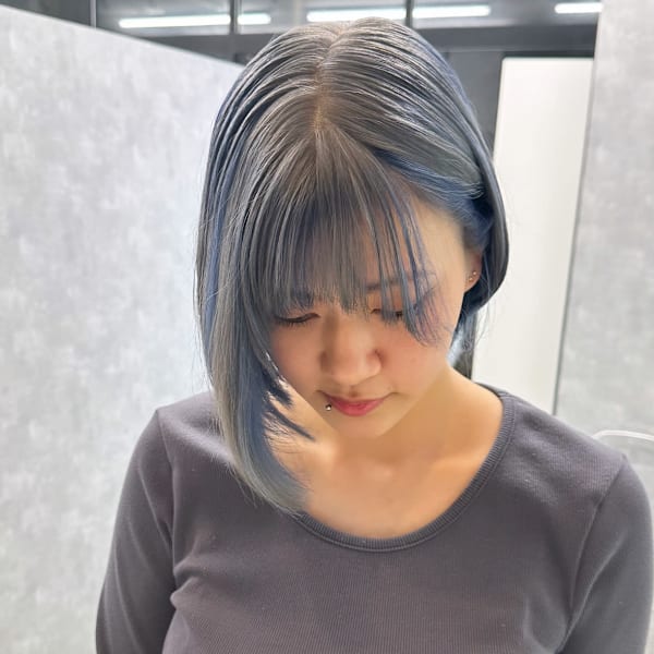 アンブレラカラー【ケアブリーチ/デザインカラー/高畑】|Hair Salon GRANDE Ly【ヘアーサロン グランデ リー】