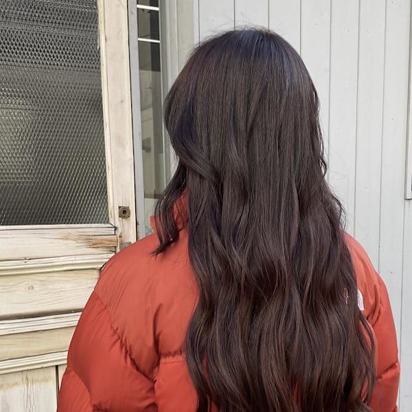 ロング ナチュラルカラー 柔らか ツヤ 暖色カラー|atacca ungu