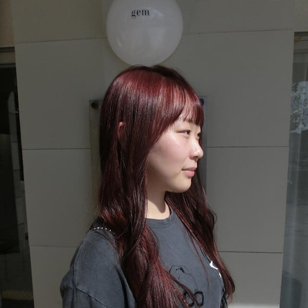 ボルドーカラー