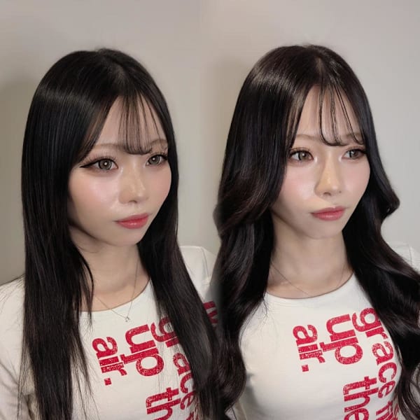 プルエクステで王道韓国スタイルに！