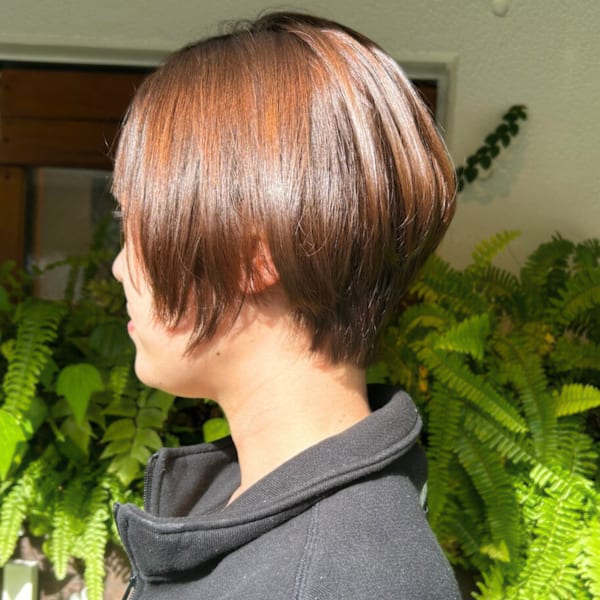 美フォルム×まとまりショート|HAIR&HEADSPA SQUARE＊UNO HAKATA