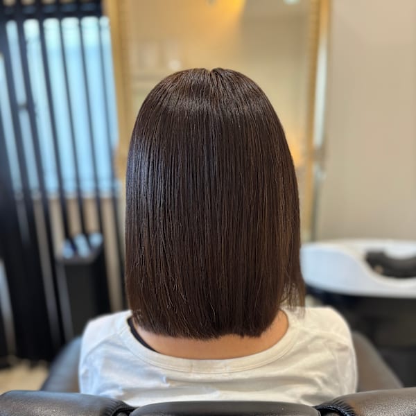 【山口県宇部市】上質カラー髪質改善　宇部市/美容院/美容室